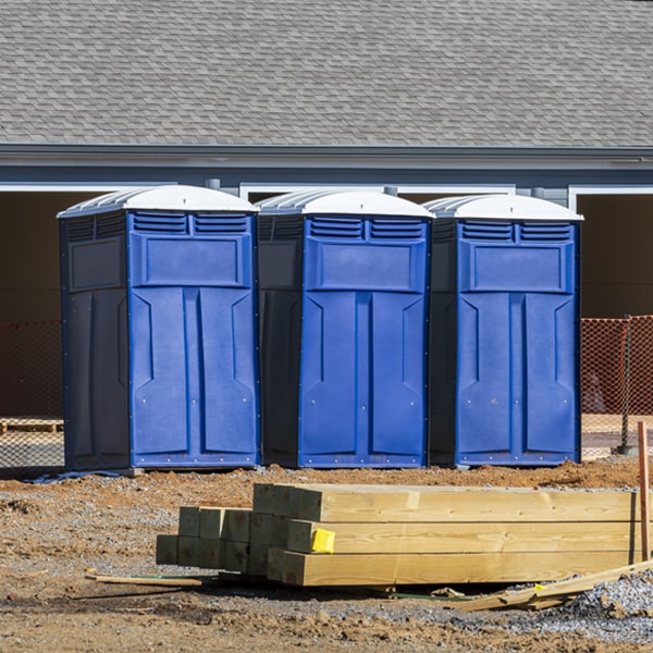 how do you ensure the portable restrooms are secure and safe from vandalism during an event in Wall Texas